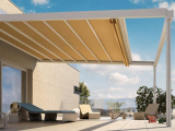 Retractable Roof For Restaurants, Resorts & Swimming Pools