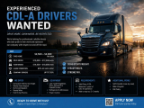 Cdl-a Drivers Wanted!