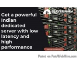 Get a powerful Indian dedicated server with low latency and high performance
