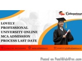 Lovely Professional University ONLINE  MCA ADMISSION PROCESS LAST DATE