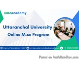 Uttaranchal University Online Msc Program