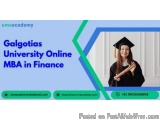 Galgotias University Online MBA in Finance