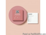 Square Visiting Cards