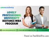 LPU Distance MBA Program