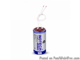 The image shows a cylindrical tin can with a red cap. The tin can is labeled "INDTECH" and has the words "2015 Certified Comp...