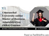 Uttaranchal University Online Master Of Business Administration (...