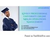 Lovely Professional University Online MBA in Operations Management