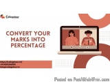 Convert Your Marks into Percentage