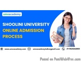 Shoolini University Online Admission Process