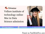 Vellore Institute Of Technology Online Msc In Data Science Admiss...