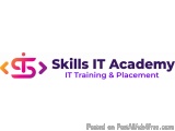 The image is a logo for a company called Skills IT Academy. The logo is rectangular in shape and has a white background. On t...