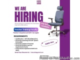We Are Hiring - Teacher Training Faculty