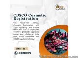 Complete CDSCO Cosmetic Registration by Agile Regulatory