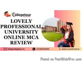 Lovely Professional university online MCA review