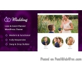 Wedding - Engagement & Marriage Planner Wordpress Theme