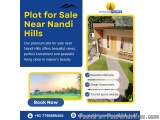 Plot for Sale Near Nandi Hills | Stellar Homes Developers