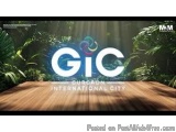 The image is a logo for the International City of GIC (International City) organization. The logo is in the center of the ima...