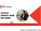 Galgotias University Online Mba Ranking