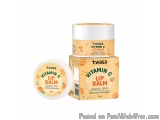 The image shows a jar of Twasa Vitamin C Lip Balm. The jar is white with a yellow lid and has the brand name "Twasa" written...