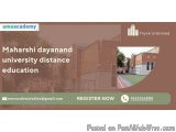 Maharshi Dayanand University Distance/Online Education