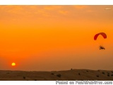 Fly Over Golden Sands with Desert Paramotoring in Jaisalmer  | TDunes Desert Safari Camp