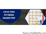 CPVC Pipe Fittings Names PDF