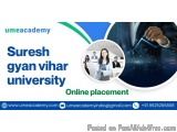 Suresh Gyan Vihar University online placement