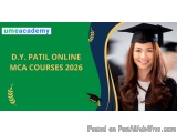 D.y. Patil Online Mca Courses 2026