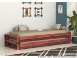 Aper Wooden Sofa Cum Bed