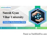 Suresh gyan vihar university online admission 2026