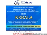 77 Data: Download the Verified List of Manufacturing Companies in Kerala