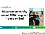Mizoram university online MBA Program - good or Bad