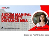 Sikkim Manipal University Distance MBA