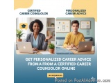 Get Personalized Career Advice From A Certified Career Counselor...