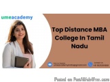 top distance  mba college in  tamil nadu