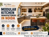 Premium Modular Kitchen Manufacturers In Noida For Luxury Homes