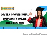 Lovely Professional University Online Bba Admission Process