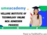 Vellore Institute of Technology online MCA Admission Process