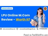 Lpu Online Mcom Review - Worth It?