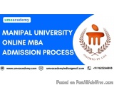 Manipal University Online Mba Admission Process