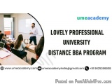 Lovely Professional University Distance BBA Program