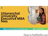 Uttaranchal University Executive Mba Fees