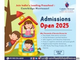 Admissions Open 2025 â€“ Join Indiaâ€™s Leading Montessori Preschool