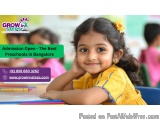 Admission Open - The Best Preschools In Bangalore