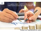 Aeo Certification | Aeo Certification In Customs