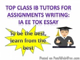 How to write a good IB chemistry IA and extended essay