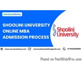 Shoolini University Online Mba Admission Process