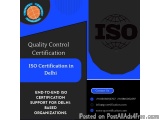 ISO Certification in Delhi | ISO 9001, ISO 14001 and ISO 27001