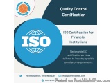 Iso Certification For Financial Institutions – Iso 9001, Iso 1400...