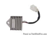 The image shows an electronic component, which appears to be an electrical component. It is made of metal and has a rectangul...
